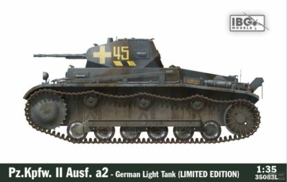 Model IBG Models - Pz.Kpfw. II Ausf. a2 German Light Tank (Limited Edition) o kodzie produktu 35083L.