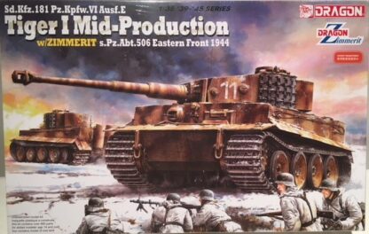 Model DRAGON - Tiger I Mid -Production w/zimmerit s.Pz.Abt.506 Eastern Front 1944 o kodzie 6624
