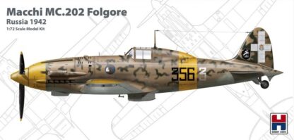 Model HOBBY 2000 - Macchi MC.202 Folgore Russia 1942 o kodzie 72007