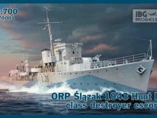 Model IBG Models - ORP Ślązak 1943 Hunt II Class Destroyer Escort o kodzie 70001