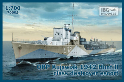 Model IBG Models - ORP Kujawiak 1942 Hunt II Class Destroyer Escort o kodzie 70002
