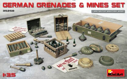 Model MiniArt - German Grenades &Mines Set o kodzie 35258