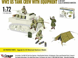 Model Mirage  - WW2 US Tank Crew With Equipment o kodzie produktu 720003.