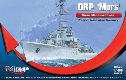 Model MIRAGE - ORP "Mors" Polski Trałowiec bazowy o kodzie 400430