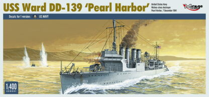 Model MIRAGE - USS Ward DD-139 'Pearl Harbor' o kodzie 400601