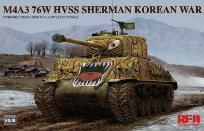 Model RFM - M4A3 76W HVSS Sherman Korean War o kodzie 5049