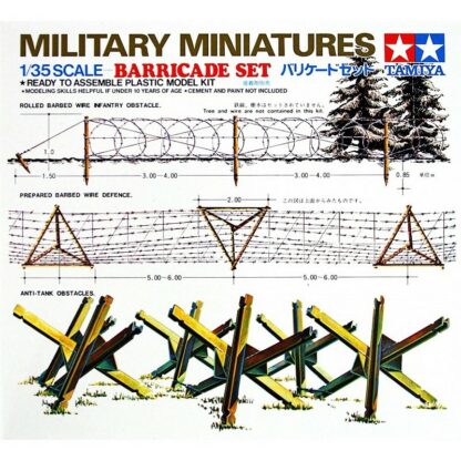 Model TAMIYA - Military Miniatures Barricade Set o kodzie 35027