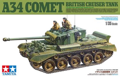 Model Tamiya -  A34 Comet British Cruiser Tank o kodzie produktu 35380.