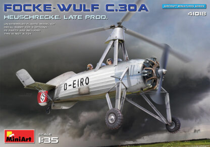 Model MiniArt - Focke-Wulf C.30A o kodzie produktu 41018.