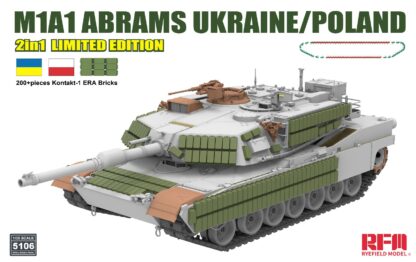 Model RMF - M1a1 ABRAMS UKRAINE/POLAND 2IN1 LIMITED EDITION o kodzie produktu 5106.