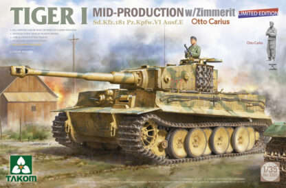 Model  TAKOM - TIGER I MID-PRODUCTION w/Zimmerit o kodzie produktu 2200.