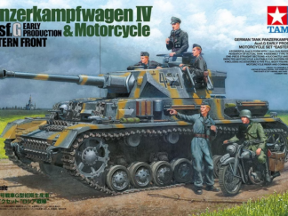 Model Tamiya - Panzerkampfwagen IV & Motorcycle o kodzie produktu 25209.
