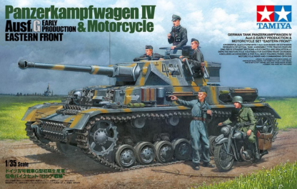 Model Tamiya - Panzerkampfwagen IV & Motorcycle o kodzie produktu 25209.