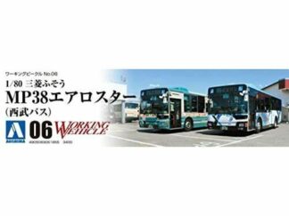 Model AOSHIMA - MITSUBISHI FUSO MP 38 AERO STAR (Seibu Bus) o kodzie produktu 3400.