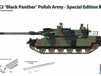 Model HOBBY 2000 - K2 "BLACK PANTHER" POLISH ARMY - SPECIAL EDITION o kodzie produktu 35006SE.
