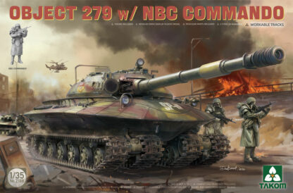 Model Takom - Object 279 w / NBC Commando o kodzie produktu 2188.