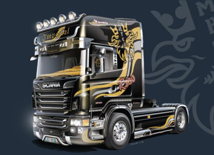 Model ITALERI - SCANIA R730 V8 ,,IMPERIAL'' o kodzie produktu 3883.