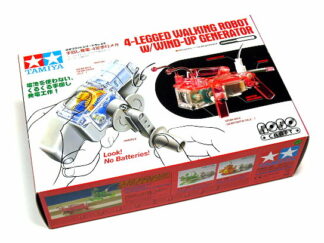 Model TAMIYA - 4-LEGGED WALKING ROBOT W/WIND-UP GENERATOR o kodzie produktu 71122