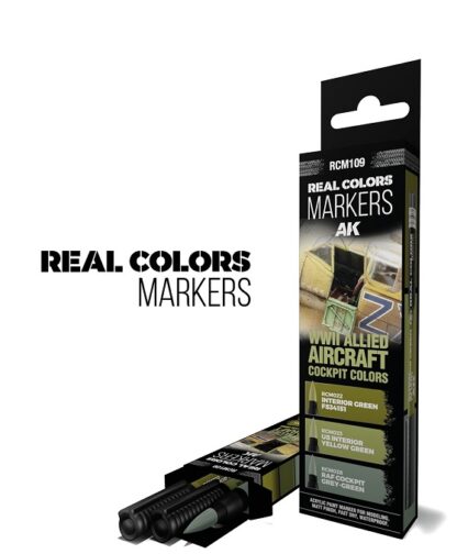 Akcesoria AK - REAL COLORS MARKERS SET o kodzie produktu RCM109.