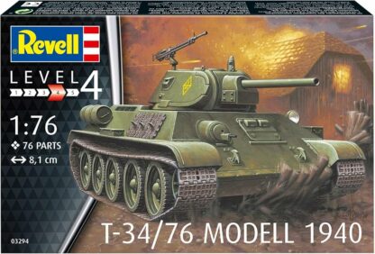 Model Revell - T-34/76 MODELL 1940 o kodzie produktu 03294.