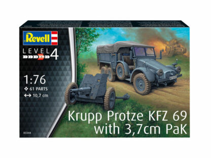 KRUPP PROTZE KFZ 69 WITH 3,7CM PAK