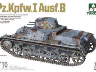 Model TAKOM - Pz.Kpfw.I Ausf.B o kodzie produktu 1010.