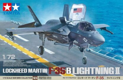 Model  TAMIYA - F-LOCKHEED MARTIN F-35B LIGHTNING II o kodzie produktu 60793.