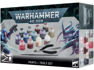 WARHAMMER 40,000 - ZESTAW CITADEL PAINTS + TOOLS SET o kodzie produktu 53170199001.