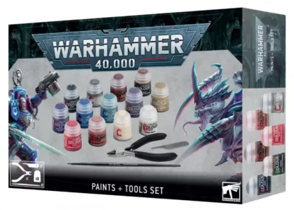 WARHAMMER 40,000 - ZESTAW CITADEL PAINTS + TOOLS SET o kodzie produktu 53170199001.