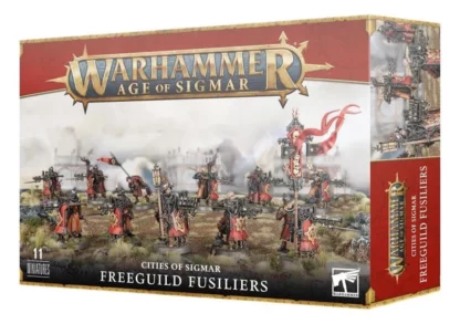 WARHAMMER AGE OF SIGMAR - Zestaw CITIES OF SIGMAR FREEGUILD FUSILIERS o kodzie produktu 99120202049.