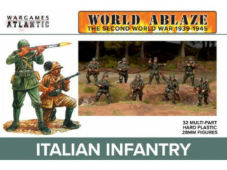 Model WARGAMES ATLANTIC - WORLD ABLAZE ITALIAN INFANTRY o kodzie produktu WAAWA003.